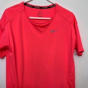 Pink Nike shirt
